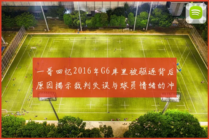 一哥回忆2016年G6库里被驱逐背后原因揭示裁判失误与球员情绪的冲突